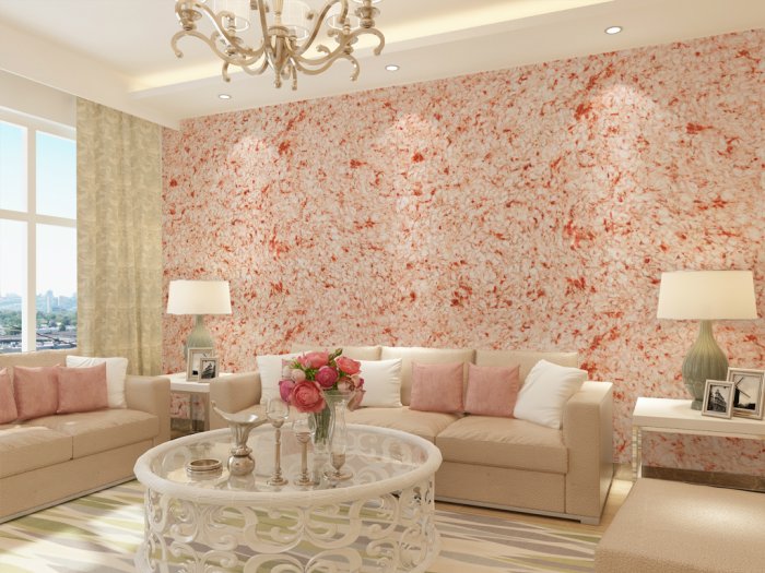 Как выбрать жидкие обои?