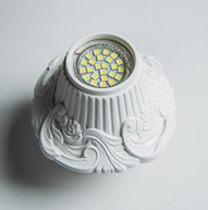 Декоративный гипсовый светильник sv 7147