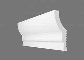 Плинтус потолочный Киндекор N60