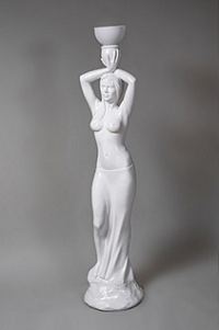 Гипсовый торшер sv 7801