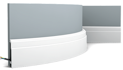 SX155F плинтус гибкий
